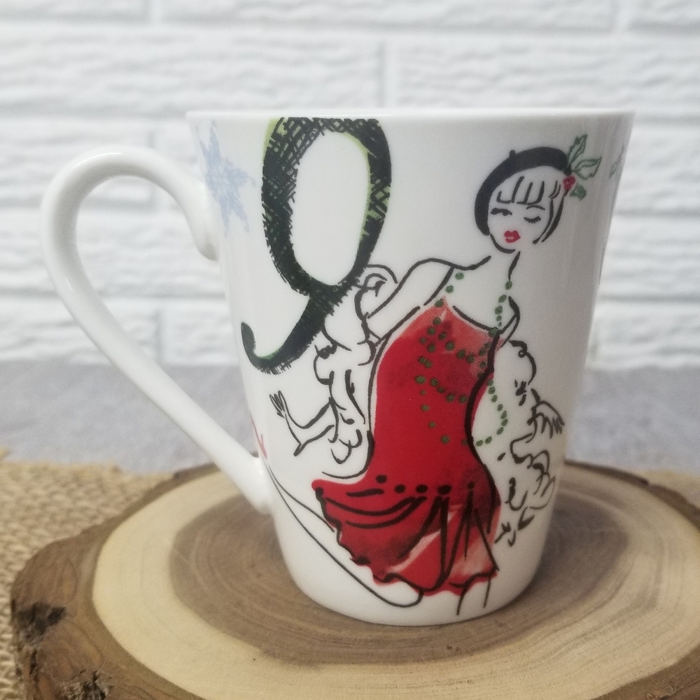 Lenox 12 Days Of Christmas Mugs (Vintage) - Picture 12 of 15
